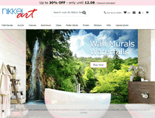 Tablet Screenshot of nikkel-art.com
